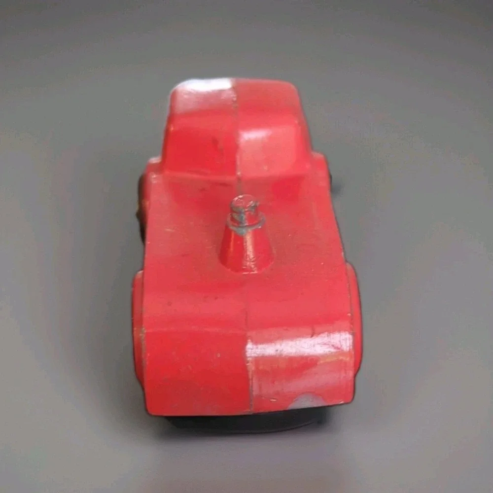 Barclay Semi‎ Truck  Red Paint Antique Toy Metal Lorry